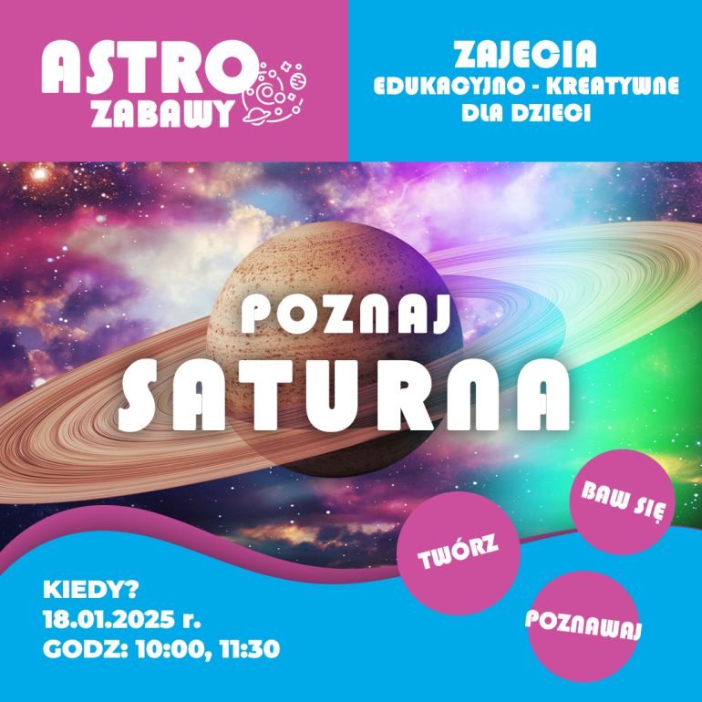 Astrozabawy - Poznaj Saturna