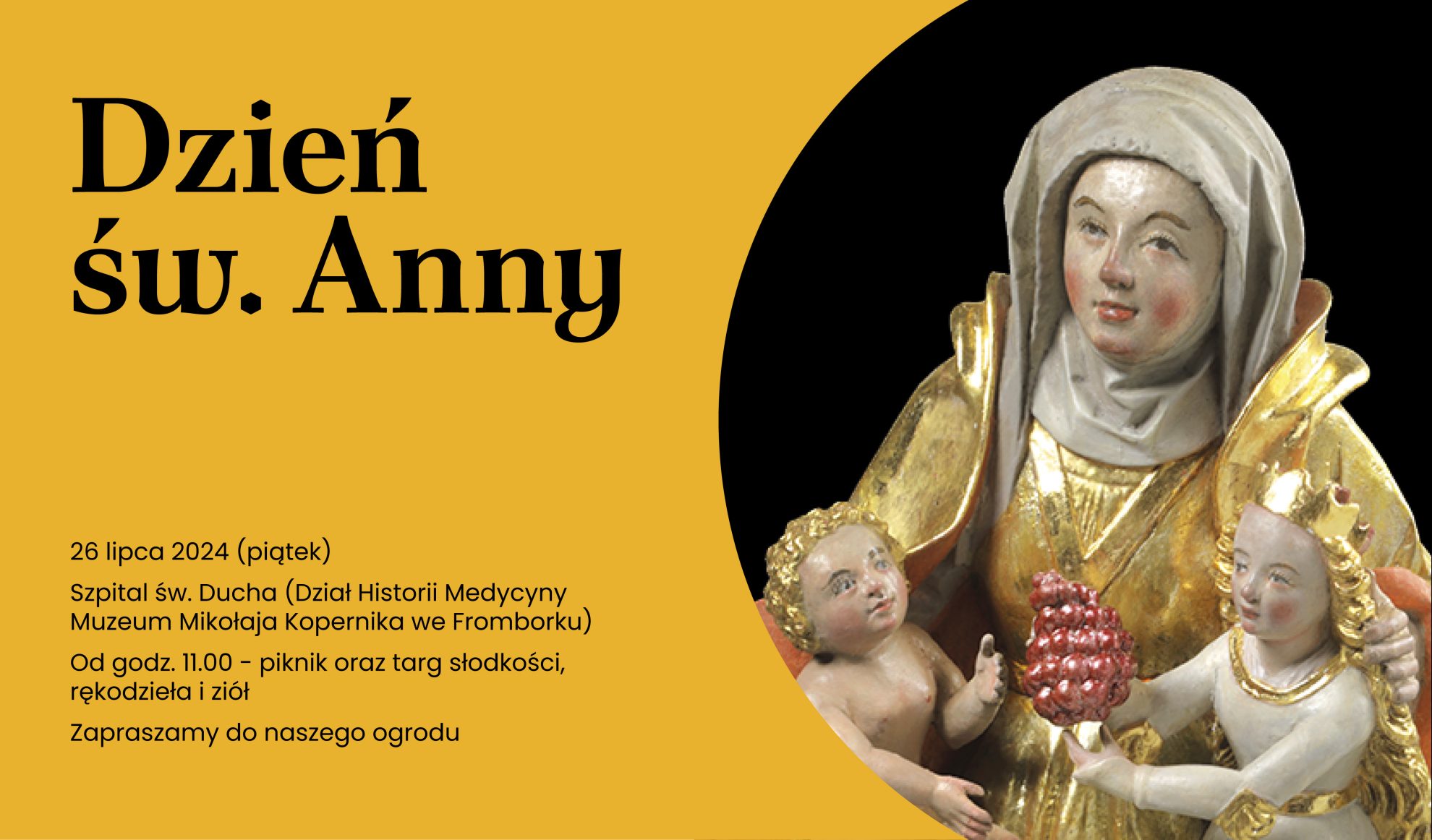 Dzień Świętej Anny w Muzeum M.Kopernika 26.07.2024
