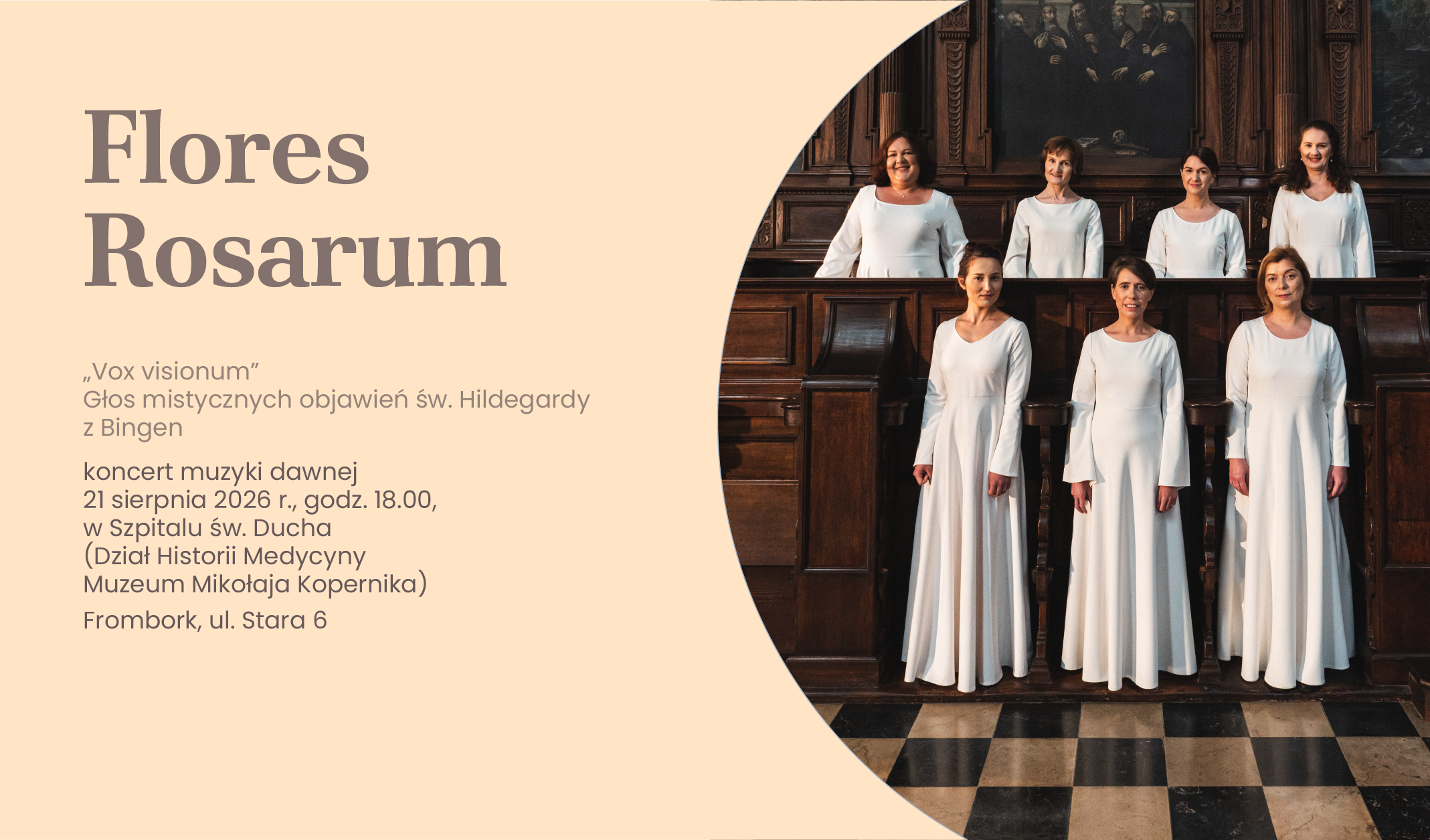 Koncert zespołu Flores Rosarum „Vox visionum
