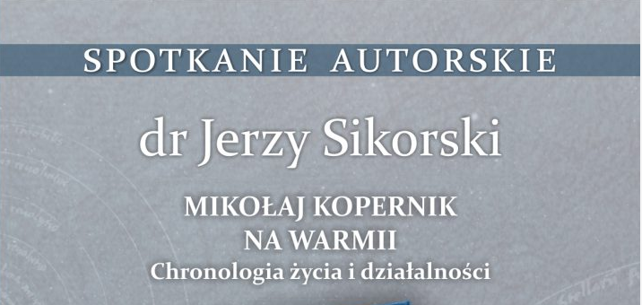 Spotkanie Autorskie – dr Jerzy Sikorski
