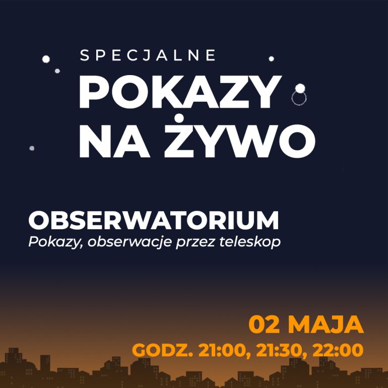 Majówkowe pokazy nieba